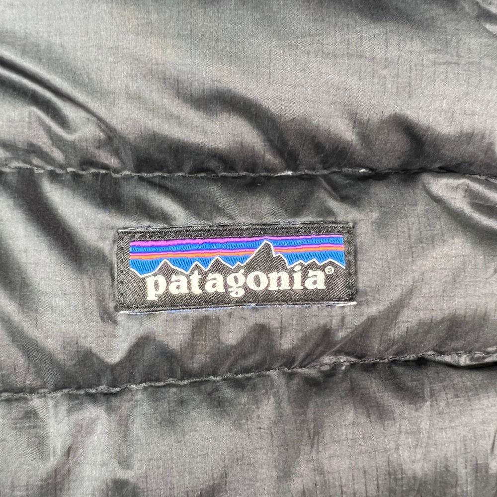 Patagonia Down Sweater Vest Womens M Black Full Zip Insulated Puffer Outdoor - Picture 9 of 10